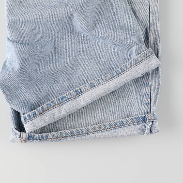 Levi's 550 Relaxed Fit Denim Shorts, Men's Size 33 (approx.) cotton navy blue type Vintage Second Hand