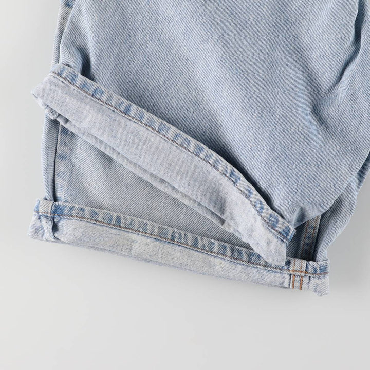 Levi's 550 Relaxed Fit Denim Shorts, Men's Size 33 (approx.) cotton navy blue type Vintage Second Hand