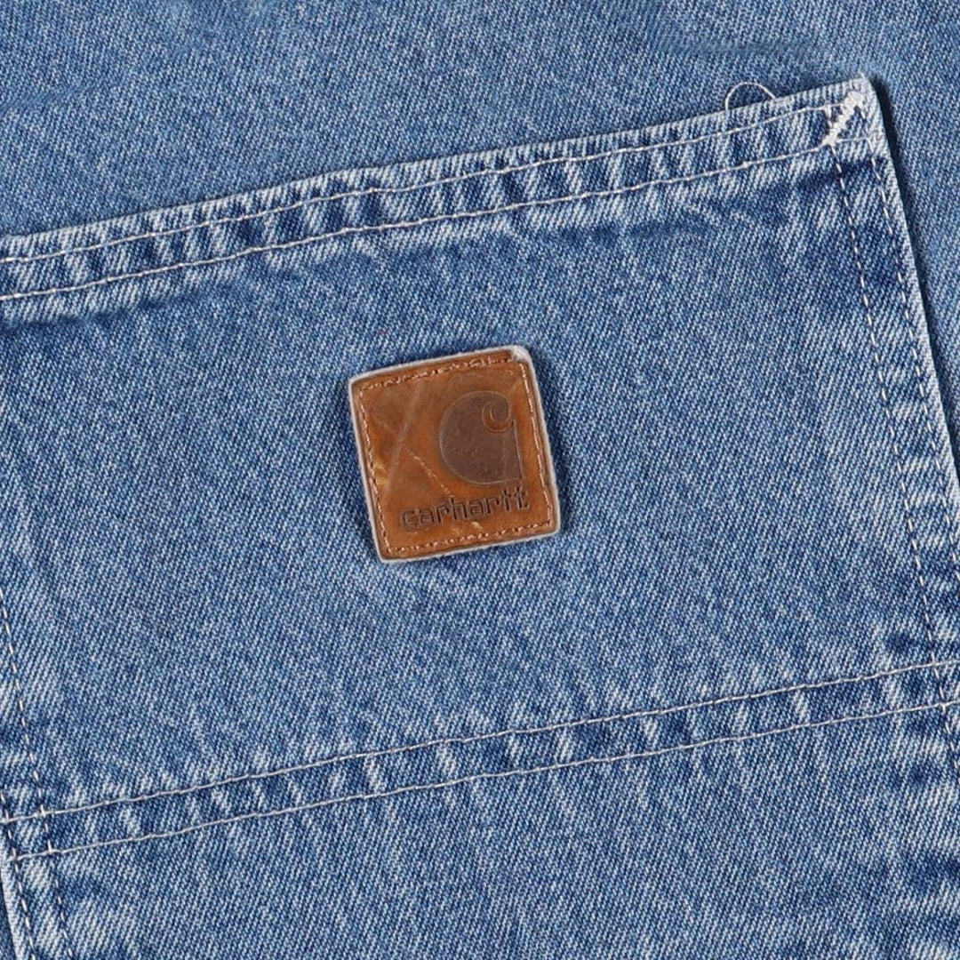 Carhartt Denim Painter Shorts, Shorts, Men's, W37 equivalent cotton navy blue type Vintage Second Hand
