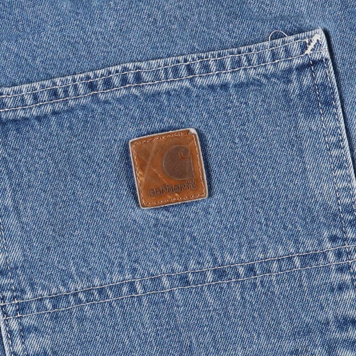 Carhartt Denim Painter Shorts, Shorts, Men's, W37 equivalent cotton navy blue type Vintage Second Hand