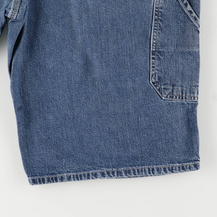 Calvin Klein Jeans Denim Painter Shorts Men's Size W38 cotton blue type Vintage Second Hand