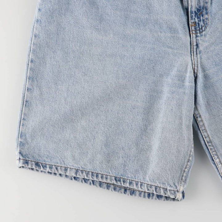 Levi's 550 Relaxed Fit Denim Shorts with Orange Tab, Men's Size 36 cotton Blue type light blue Vintage Second Hand