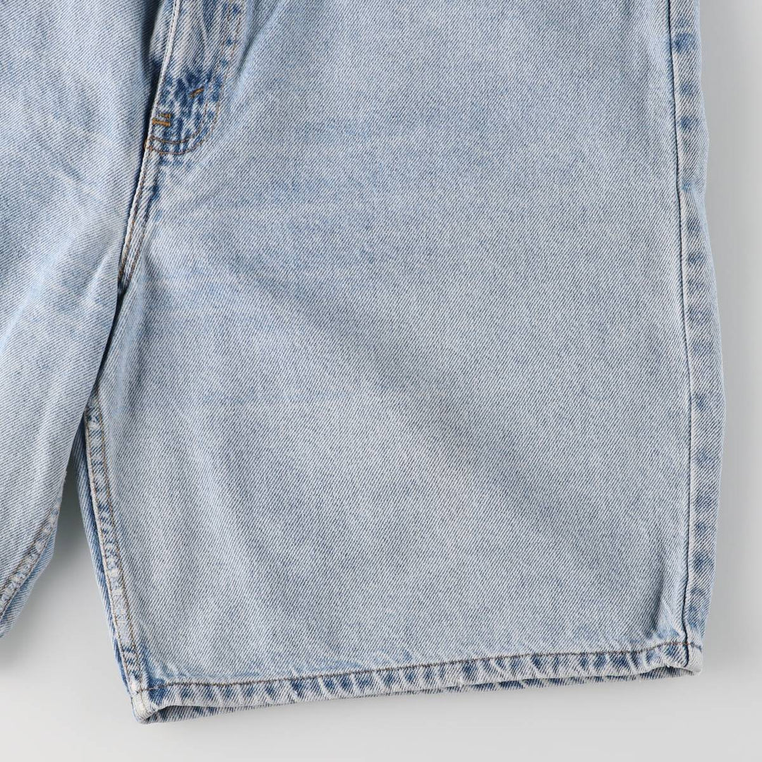 Levi's 550 Relaxed Fit Denim Shorts with Orange Tab, Men's Size 36 cotton Blue type light blue Vintage Second Hand
