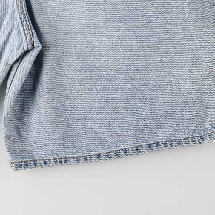 Levi's 550 Relaxed Fit Denim Shorts with Orange Tab, Men's Size 36 cotton Blue type light blue Vintage Second Hand