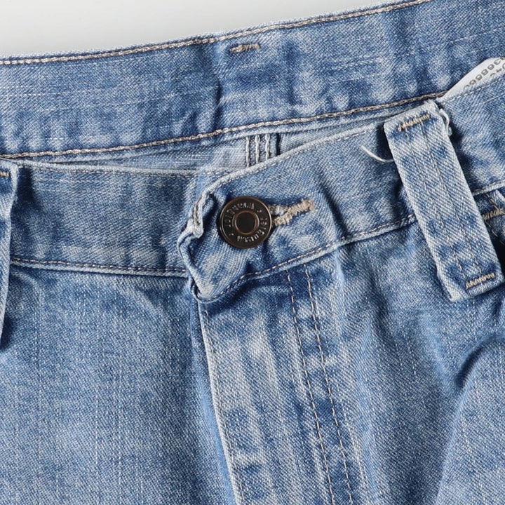 2000'S Wrangler Carpenter Denim Painter Shorts, Men's, Size W34 cotton Blue type light blue Vintage Second Hand