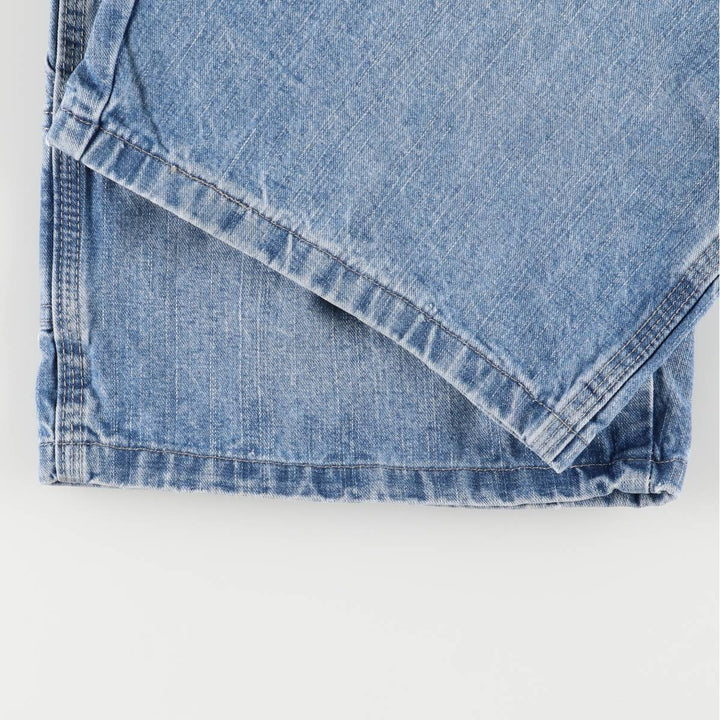 2000'S Wrangler Carpenter Denim Painter Shorts, Men's, Size W34 cotton Blue type light blue Vintage Second Hand