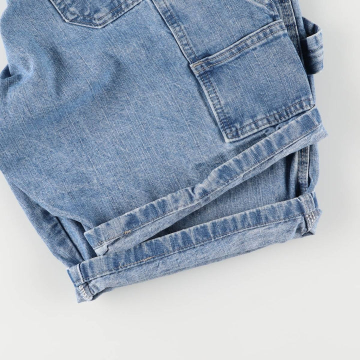 2000'S Wrangler Carpenter Denim Painter Shorts, Men's, Size W34 cotton Blue type light blue Vintage Second Hand
