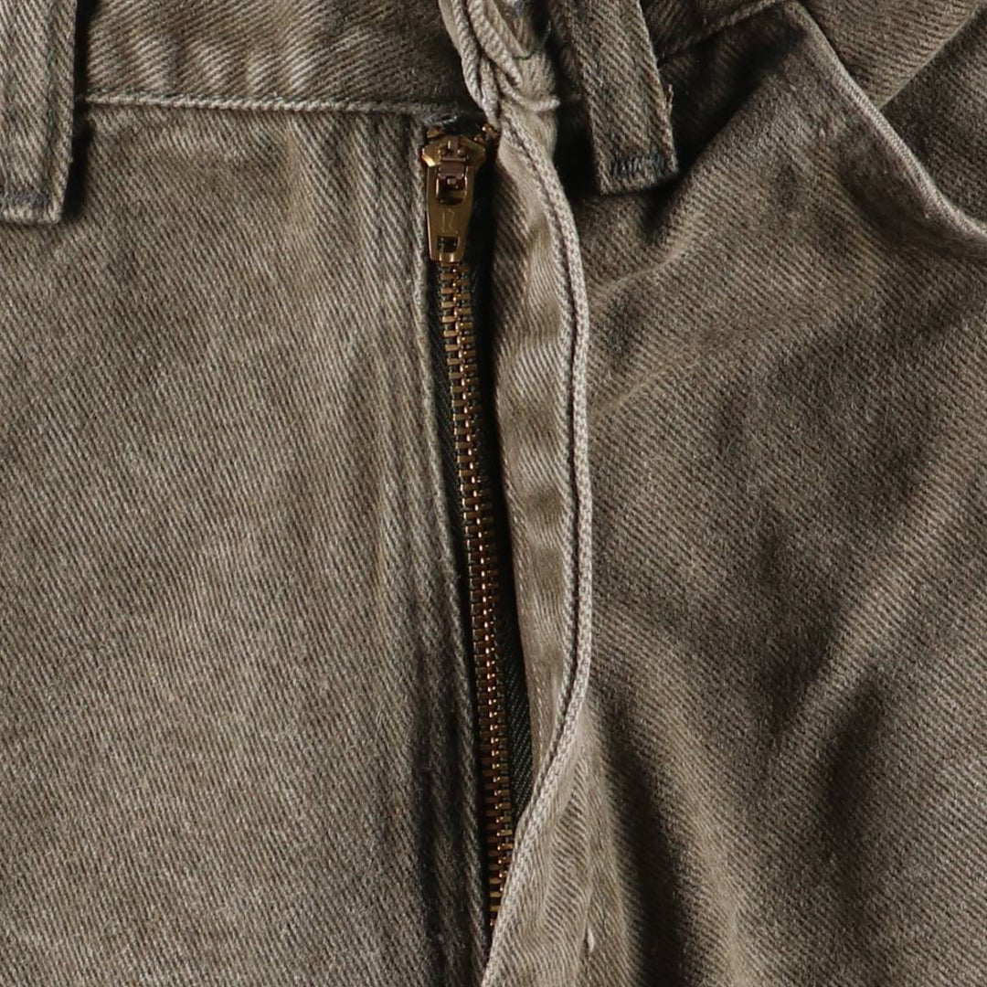 Wrangler Men's Denim Shorts, Made in USA, Size W34 cotton gray type Vintage Second Hand