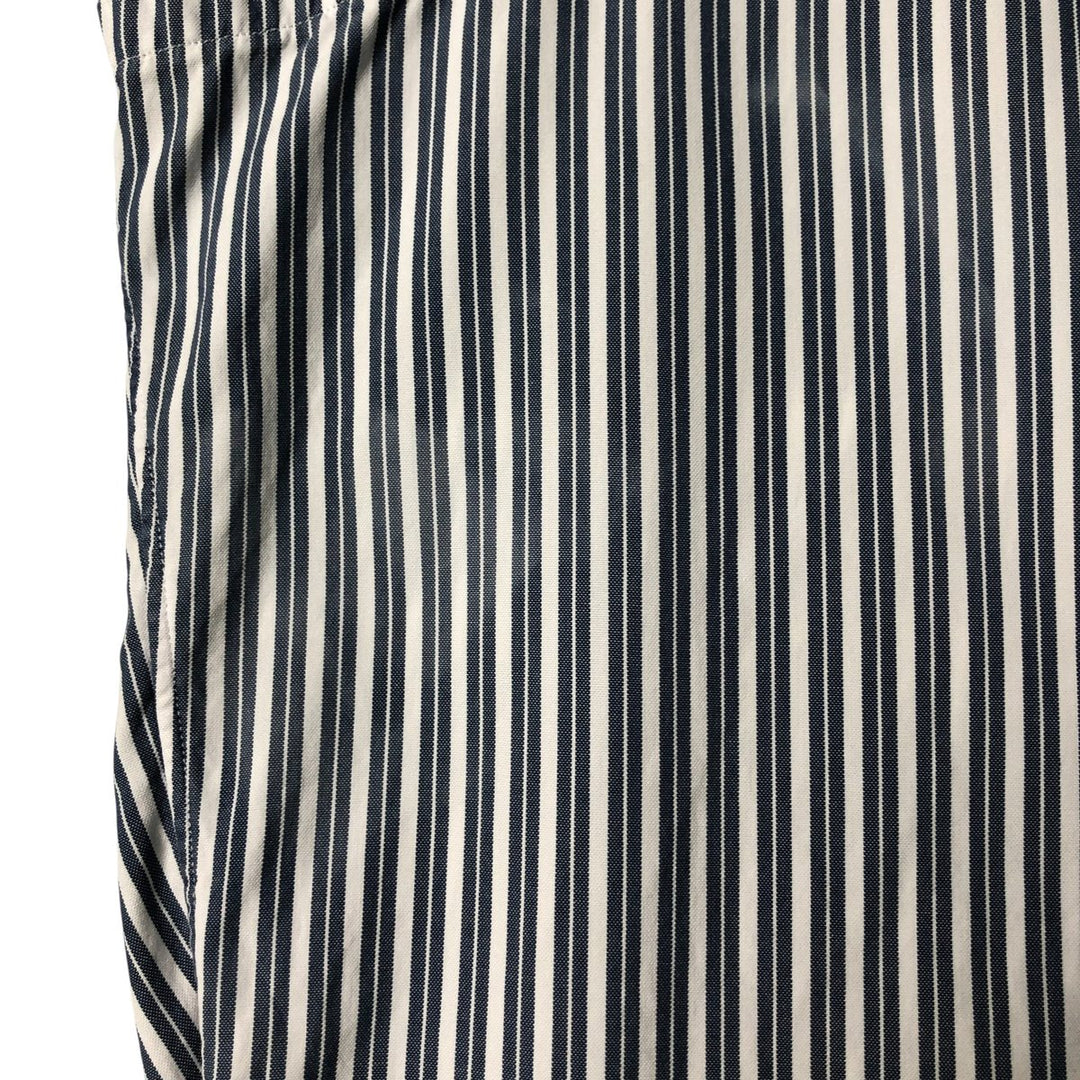 Ralph Lauren YARMOUTH Long Sleeve Button-Down Striped Shirt, Men's XL cotton blue type Vintage Second Hand