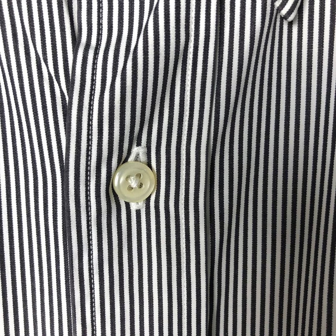 Ralph Lauren Classic Fit Long Sleeve Button-Down Striped Shirt, Men's XXL cotton white type Vintage Second Hand