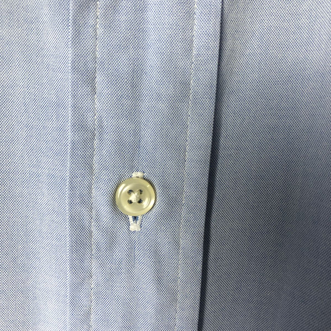 Ralph Lauren Classic Fit Long Sleeve Button Down Shirt Men's XL cotton Blue type light blue Vintage Second Hand