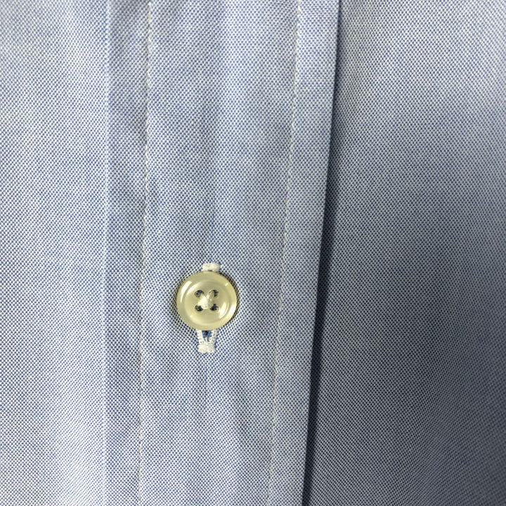 Ralph Lauren Classic Fit Long Sleeve Button Down Shirt Men's XL cotton Blue type light blue Vintage Second Hand