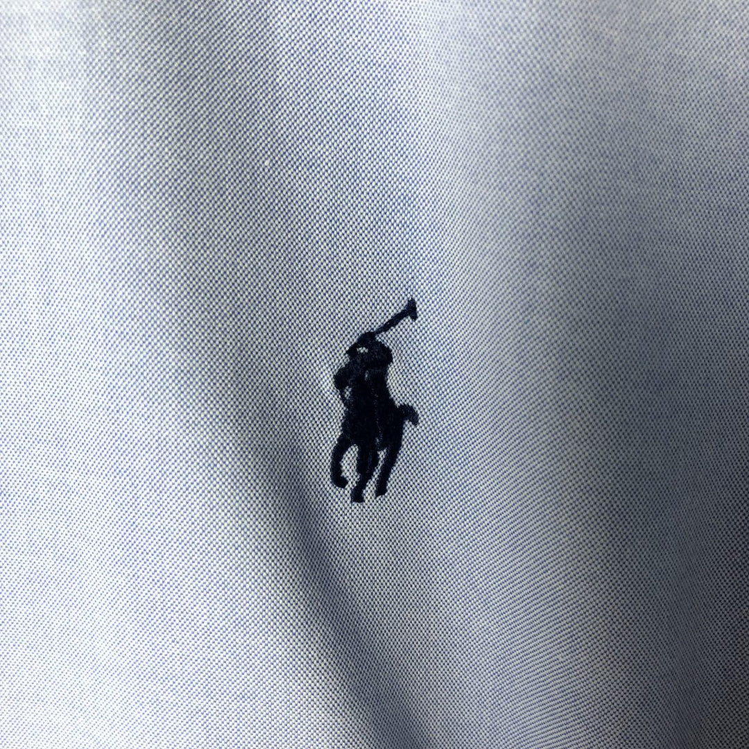 Ralph Lauren Classic Fit Long Sleeve Button Down Shirt Men's XL cotton Blue type light blue Vintage Second Hand