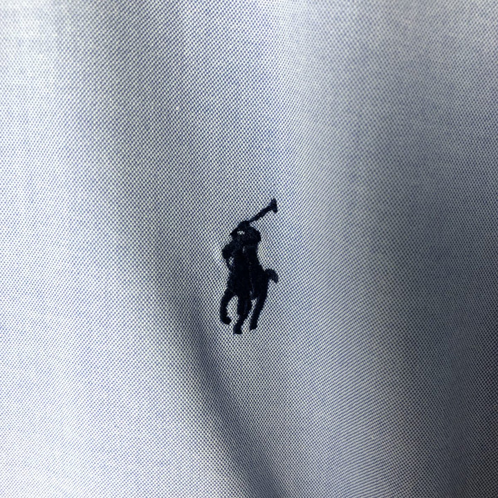 Ralph Lauren Classic Fit Long Sleeve Button Down Shirt Men's XL cotton Blue type light blue Vintage Second Hand