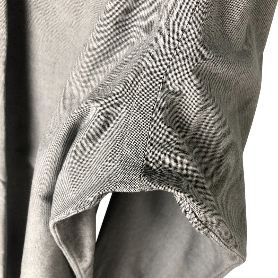 Ralph Lauren YARMOUTH long sleeve button down shirt, men's size L cotton gray type Vintage Second Hand