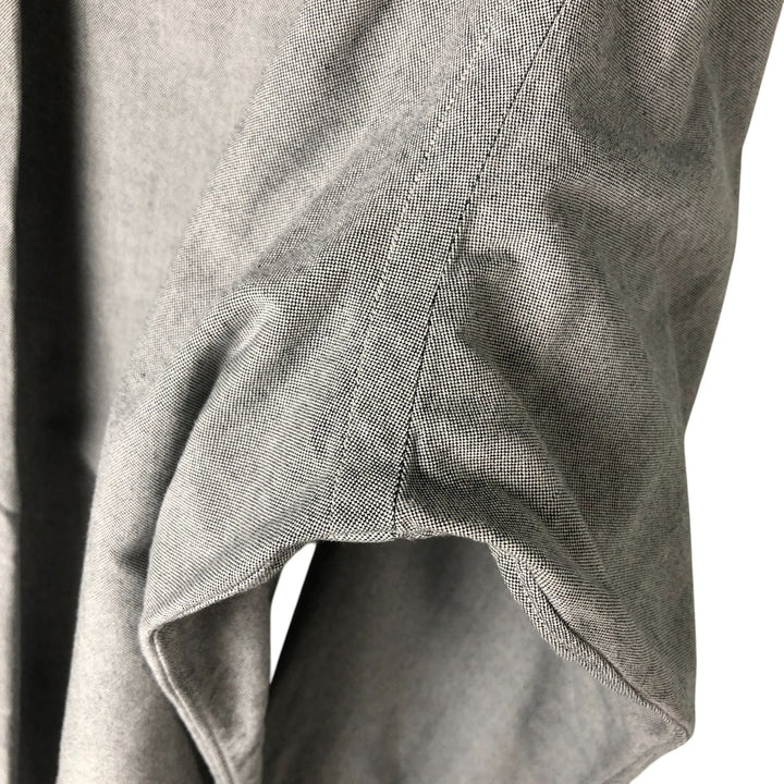 Ralph Lauren YARMOUTH long sleeve button down shirt, men's size L cotton gray type Vintage Second Hand