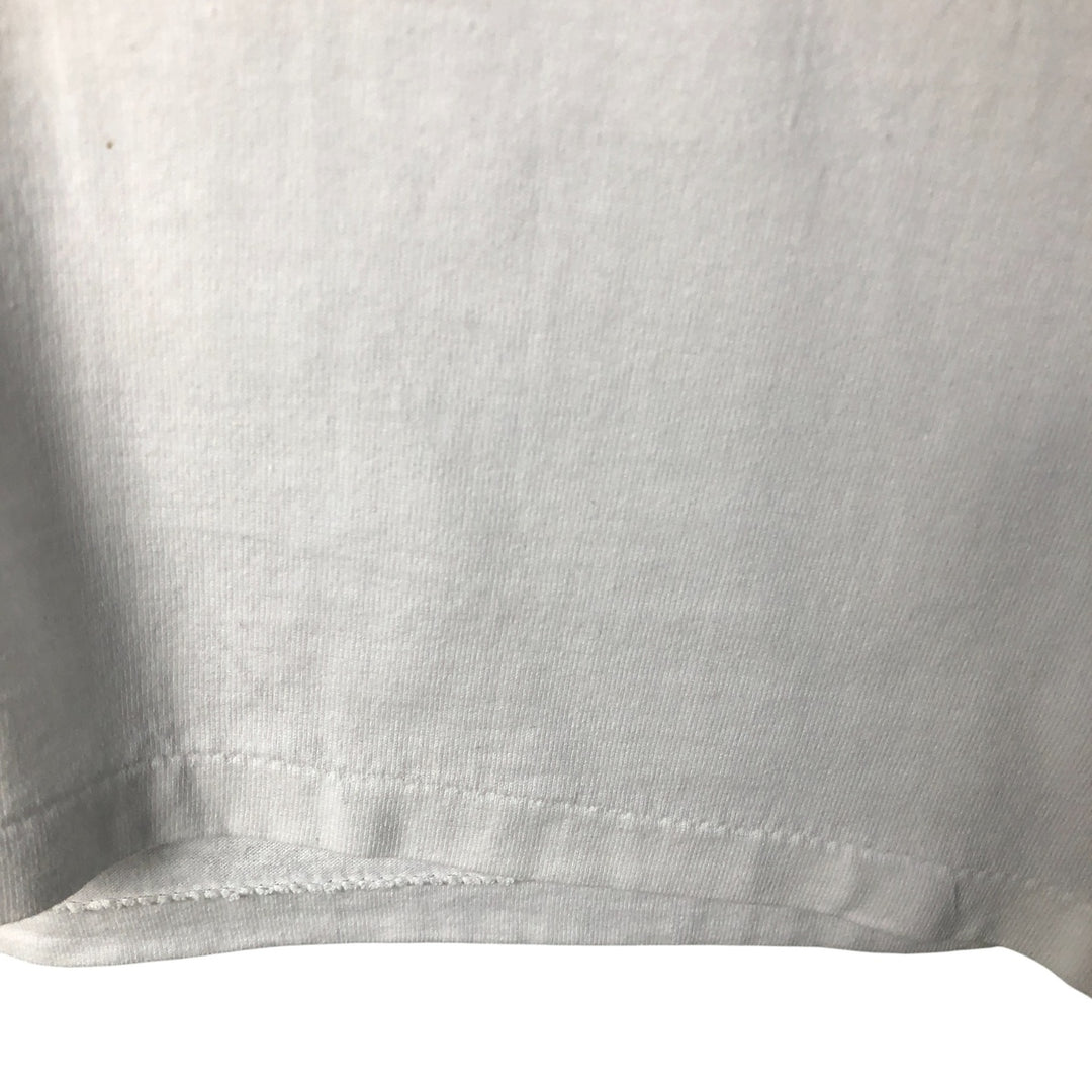 ONEITA POWER-T Message Print T-Shirt, Made in USA, Men's XL cotton white type Vintage Second Hand