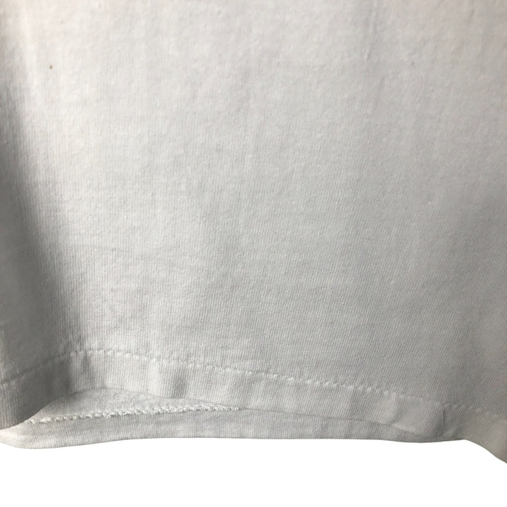 ONEITA POWER-T Message Print T-Shirt, Made in USA, Men's XL cotton white type Vintage Second Hand