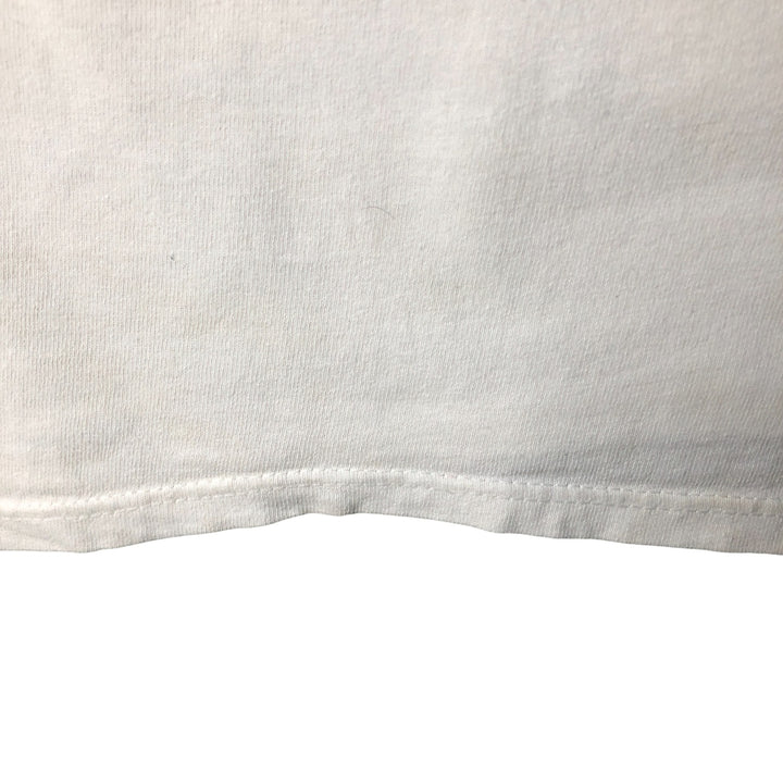 Vintage STEDMAN SUPER HI CRU Printed T-Shirt, Made in USA, Men's XL cotton white type Vintage Second Hand