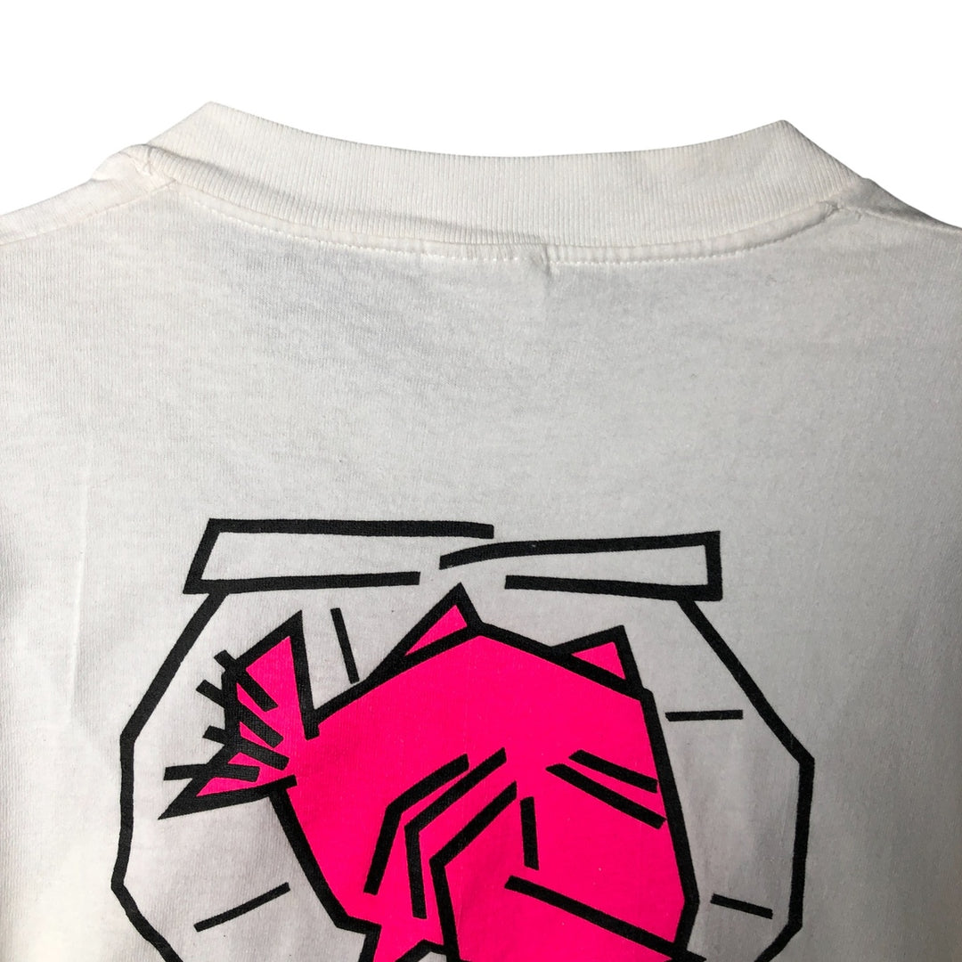 Vintage STEDMAN SUPER HI CRU Printed T-Shirt, Made in USA, Men's XL cotton white type Vintage Second Hand