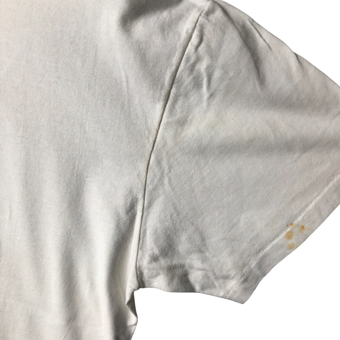 Vintage STEDMAN SUPER HI CRU Printed T-Shirt, Made in USA, Men's XL cotton white type Vintage Second Hand