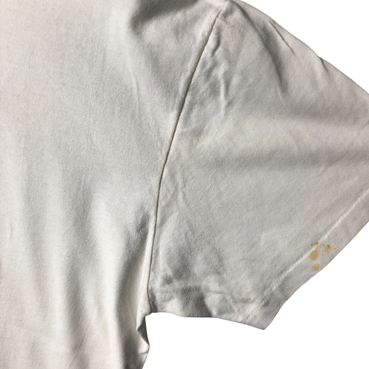Vintage STEDMAN SUPER HI CRU Printed T-Shirt, Made in USA, Men's XL cotton white type Vintage Second Hand