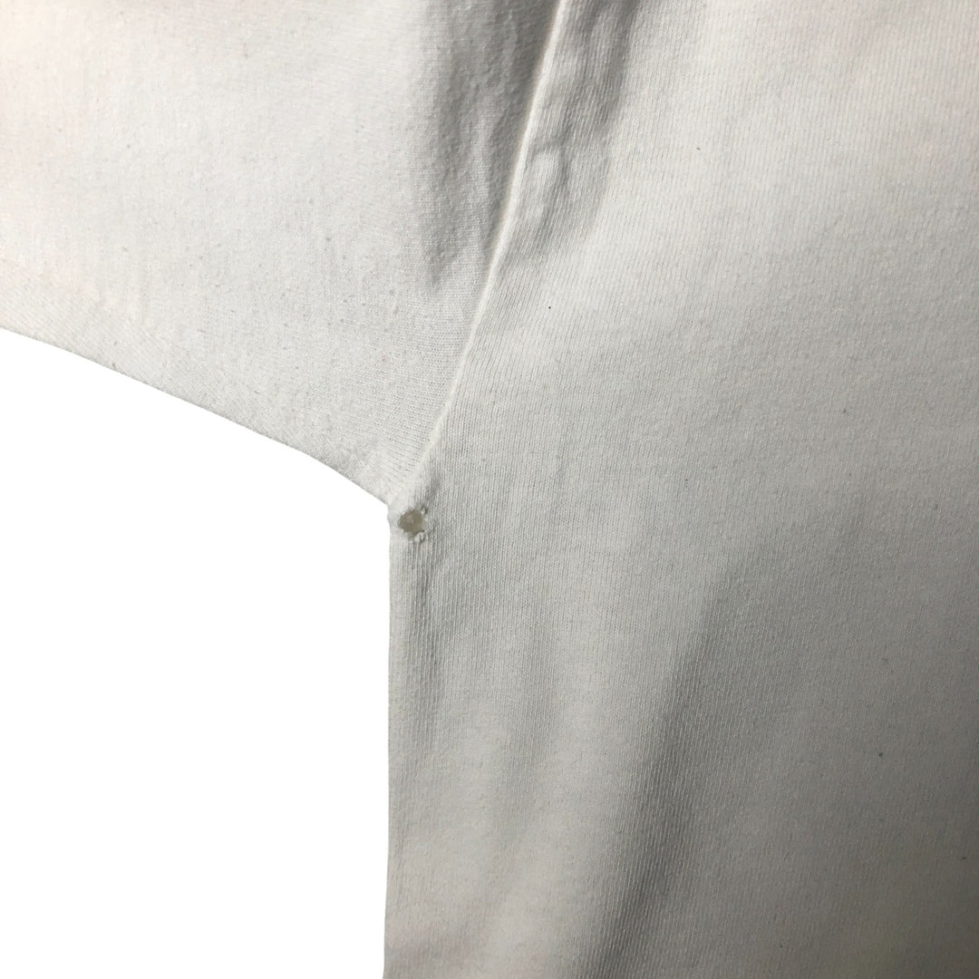 All Sports ALL SPORT MAXWEIGHT Printed T-Shirt, Made in USA, Men's Size L cotton white type Vintage Second Hand