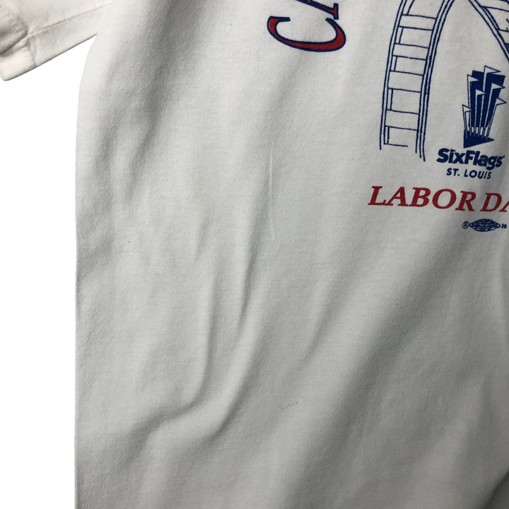 All Sports ALL SPORT MAXWEIGHT Printed T-Shirt, Made in USA, Men's Size L cotton white type Vintage Second Hand