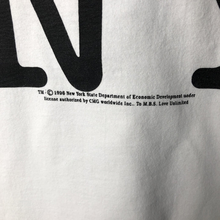 Vintage 90'S Fruit of the Loom Heavy Cotton Souvenir T-Shirt, Men's Size XL cotton white type Vintage Second Hand