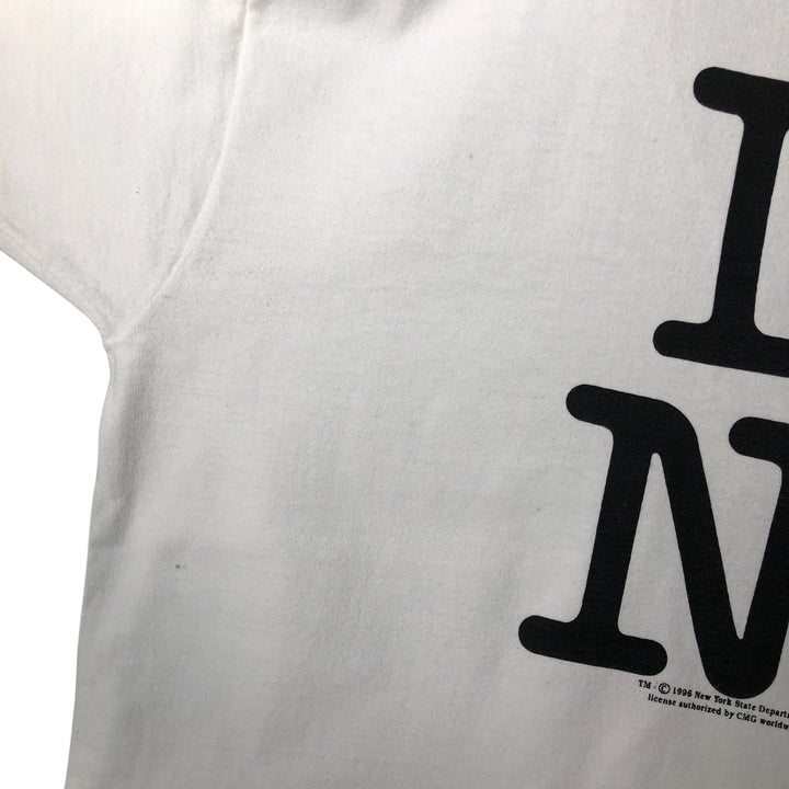 Vintage 90'S Fruit of the Loom Heavy Cotton Souvenir T-Shirt, Men's Size XL cotton white type Vintage Second Hand