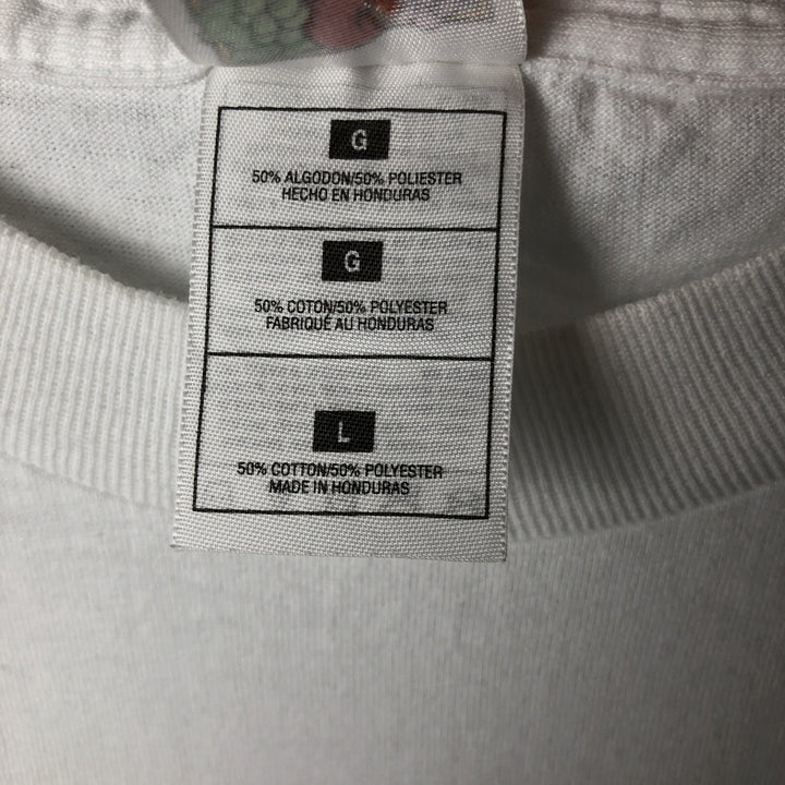 90'S Fruit of the Loom Best Souvenir T-Shirt, Men's Size Large, Vintage cotton white type Vintage Second Hand
