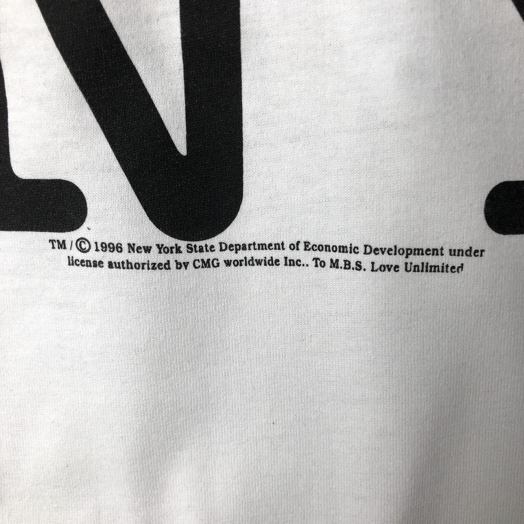 90'S Fruit of the Loom Best Souvenir T-Shirt, Men's Size Large, Vintage cotton white type Vintage Second Hand