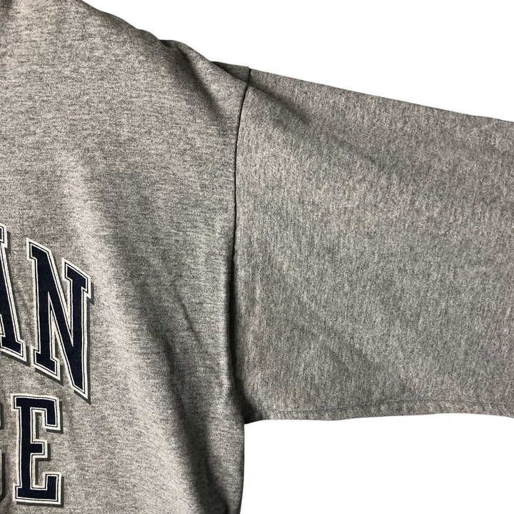 Jansport Sullivan College Long Sleeve T-Shirt, Made in USA, Men's Size Large, Vintage cotton gray type Vintage Second Hand