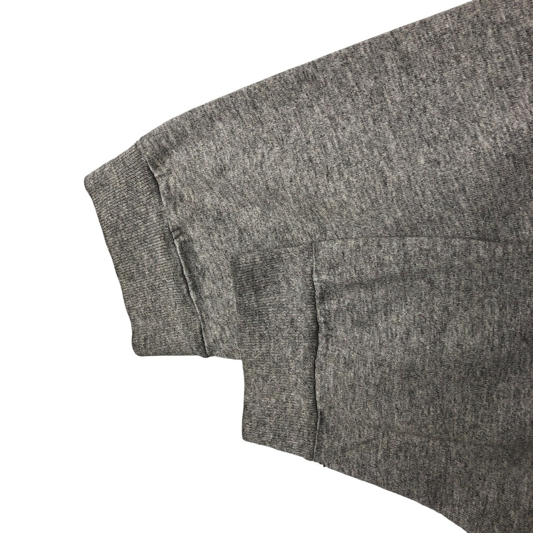 Jansport Sullivan College Long Sleeve T-Shirt, Made in USA, Men's Size Large, Vintage cotton gray type Vintage Second Hand