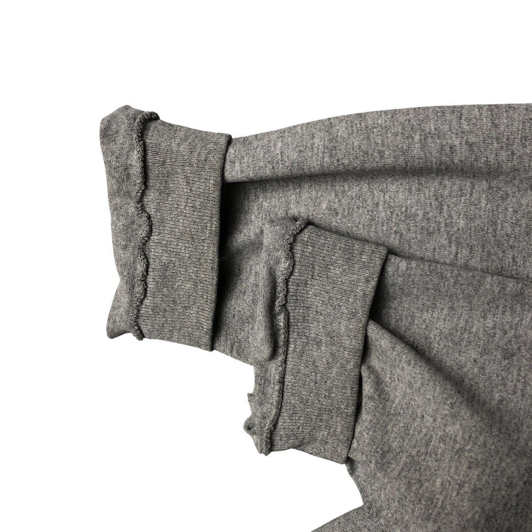 Jansport Sullivan College Long Sleeve T-Shirt, Made in USA, Men's Size Large, Vintage cotton gray type Vintage Second Hand