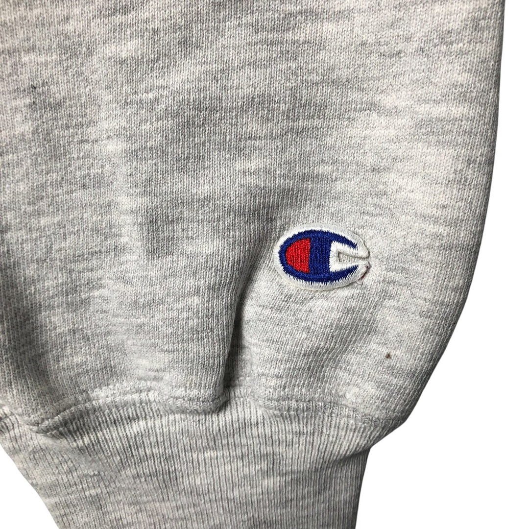 90'S Champion Reverse Weave Sweatshirt, Men's XL, Vintage cotton gray type Vintage Second Hand