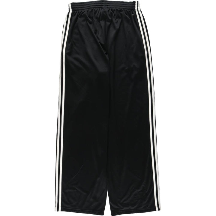 2000'S adidas CLIMALITE Track Pants, Men's Size L polyester black type Vintage Second Hand