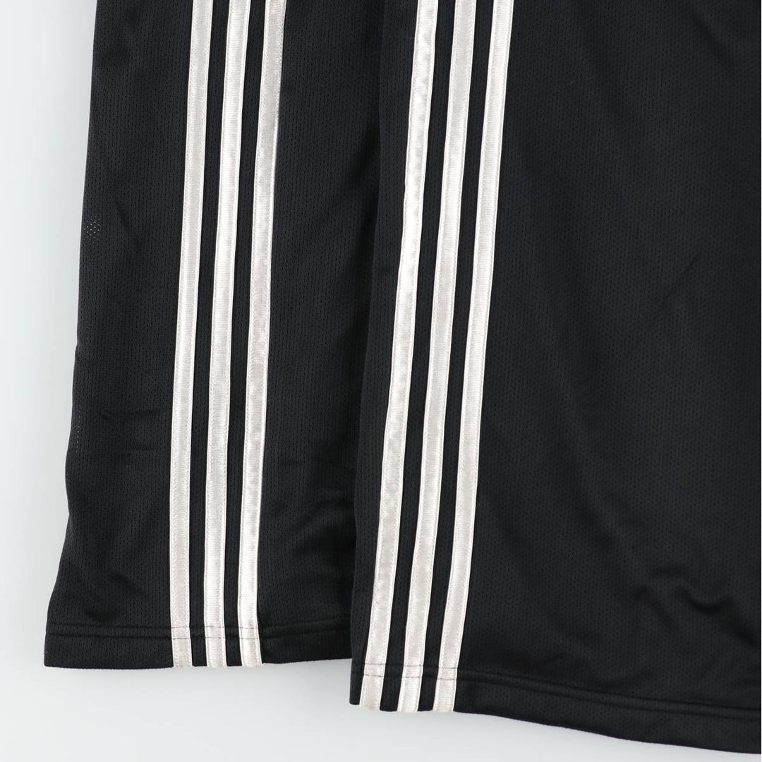 2000'S adidas CLIMALITE Track Pants, Men's Size L polyester black type Vintage Second Hand