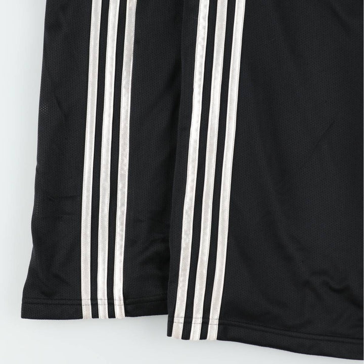 2000'S adidas CLIMALITE Track Pants, Men's Size L polyester black type Vintage Second Hand