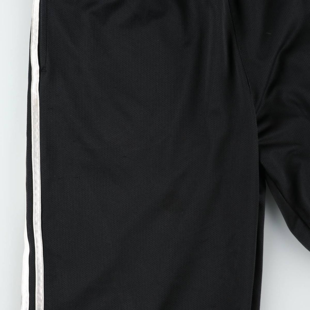 2000'S adidas CLIMALITE Track Pants, Men's Size L polyester black type Vintage Second Hand