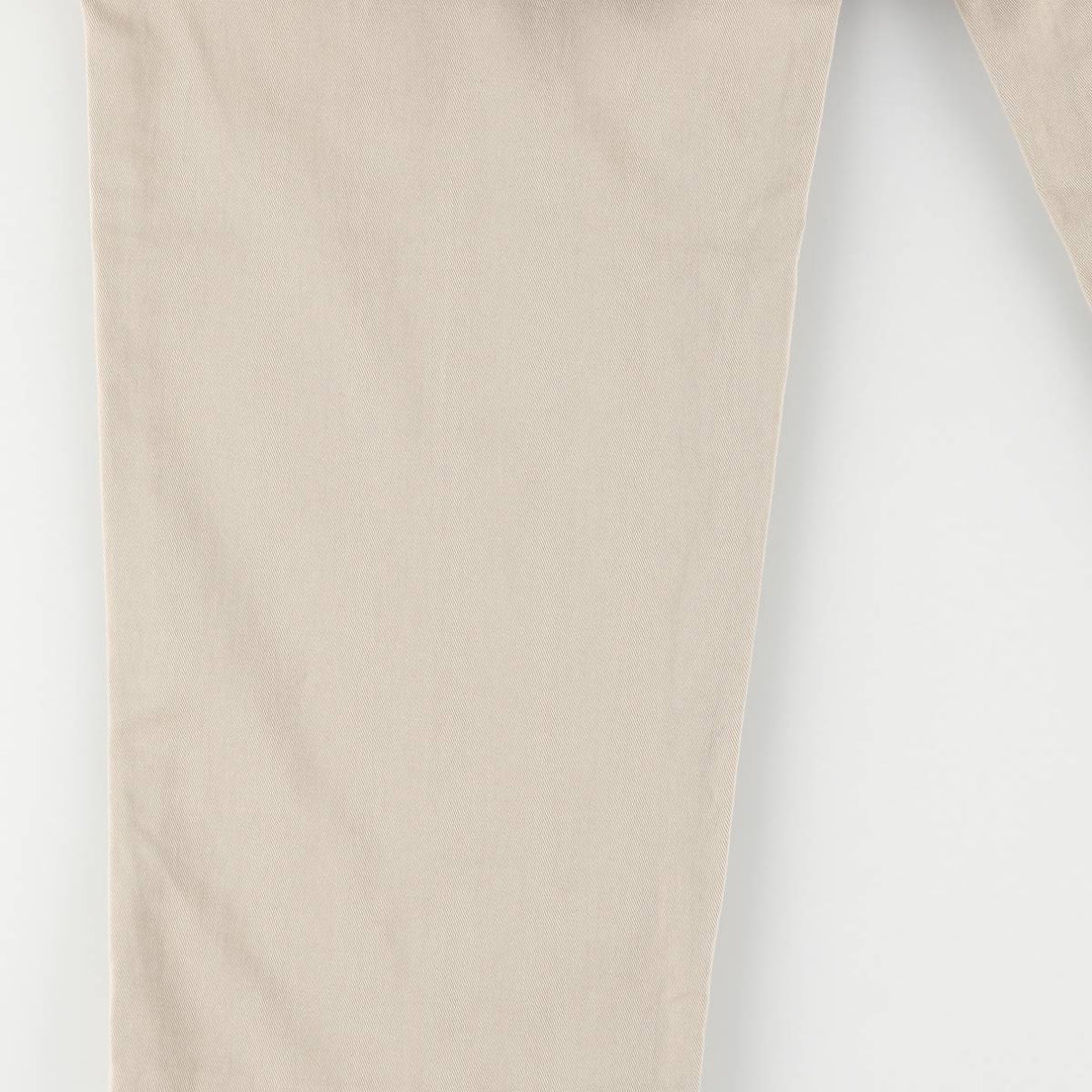 Ralph Lauren Polo Ralph Lauren Two-pleat Chino Pants Men's W30 cotton Beige type Vintage Second Hand