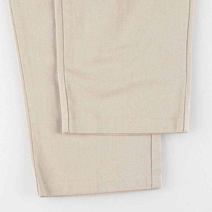 Ralph Lauren Polo Ralph Lauren Two-pleat Chino Pants Men's W30 cotton Beige type Vintage Second Hand