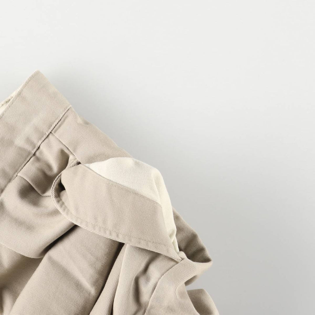 Ralph Lauren Polo Ralph Lauren Two-pleat Chino Pants Men's W30 cotton Beige type Vintage Second Hand