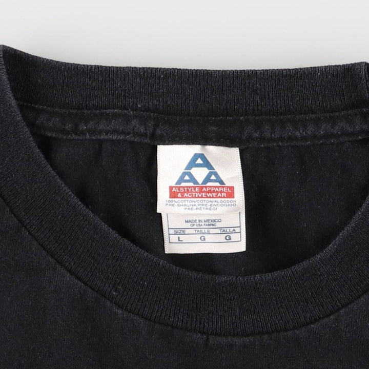 2000'S Alstyle The Beatles Band T-Shirt, Men's Size L cotton black type Vintage Second Hand