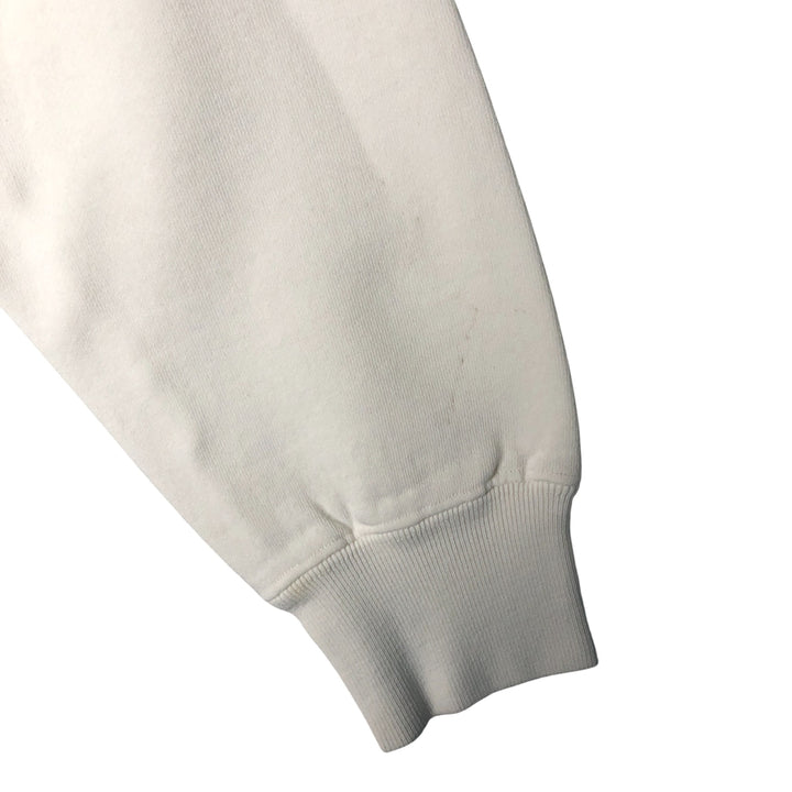 Ralph Lauren POLO SPORT One-Point Logo Sweatshirt, Men's Size L cotton white type Vintage Second Hand