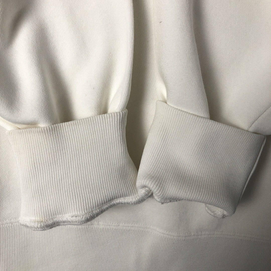 Ralph Lauren POLO SPORT One-Point Logo Sweatshirt, Men's Size L cotton white type Vintage Second Hand