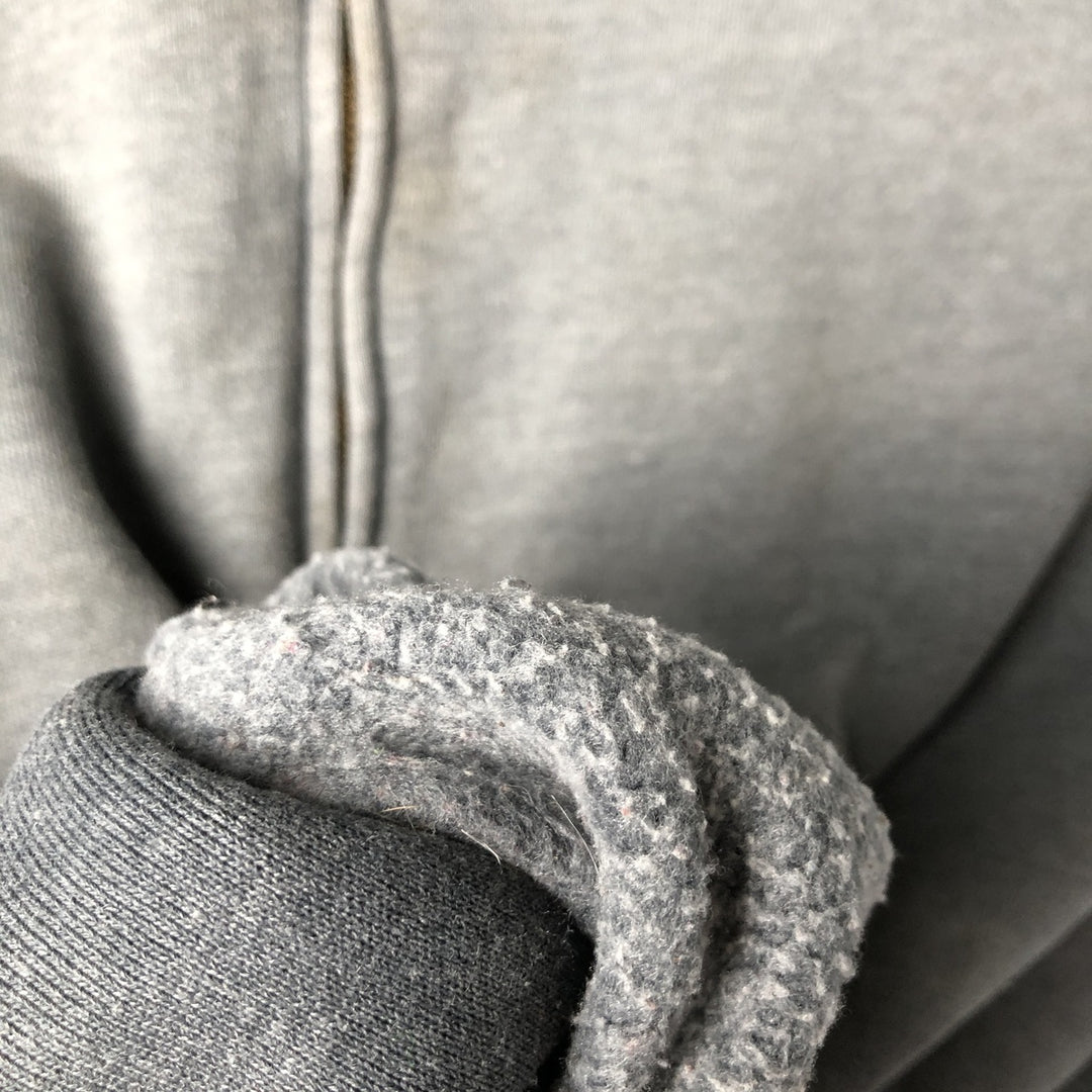 Carhartt Sweat Full Zip Hoodie Men's XL cotton Charcoal Vintage Second Hand