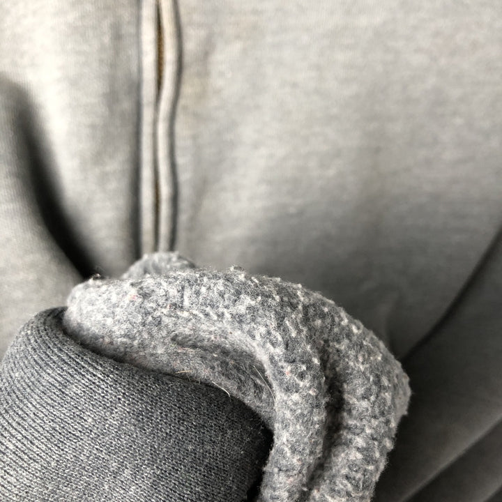 Carhartt Sweat Full Zip Hoodie Men's XL cotton Charcoal Vintage Second Hand