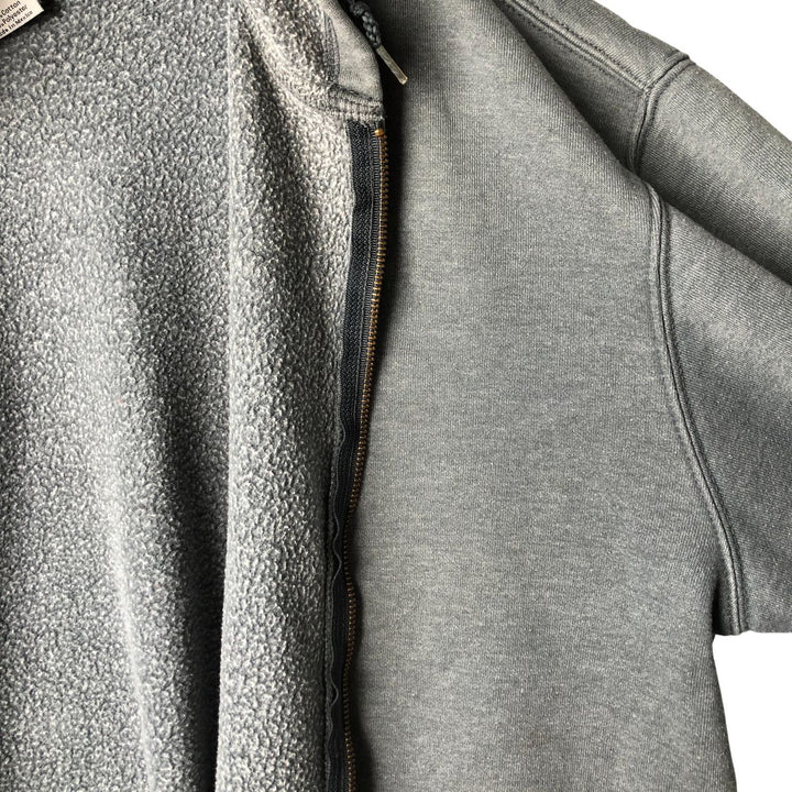 Carhartt Sweat Full Zip Hoodie Men's XL cotton Charcoal Vintage Second Hand