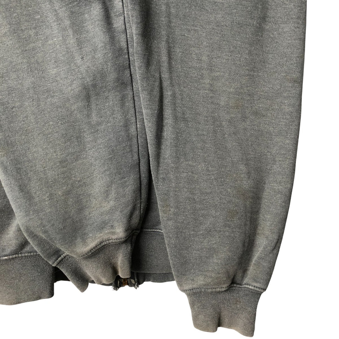 Carhartt Sweat Full Zip Hoodie Men's XL cotton Charcoal Vintage Second Hand